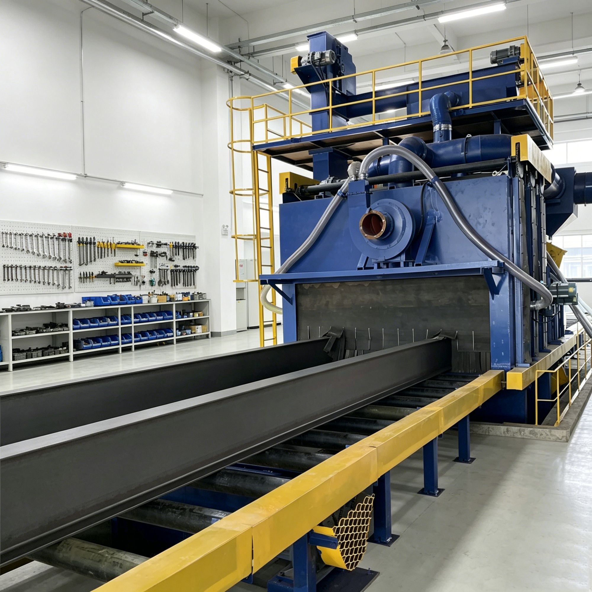 Custom H Beam Shot Blasting Machine Manufacturer Provides Reliable Surface Preparation Systems
